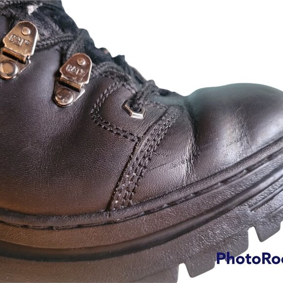 Caterpillar Deisel Power Boots black boots size 9.5 - Picture 5 of 12